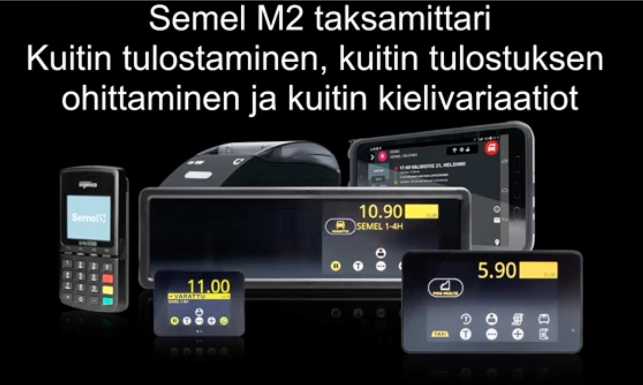 Kuitin tulostaminen - Semel M2